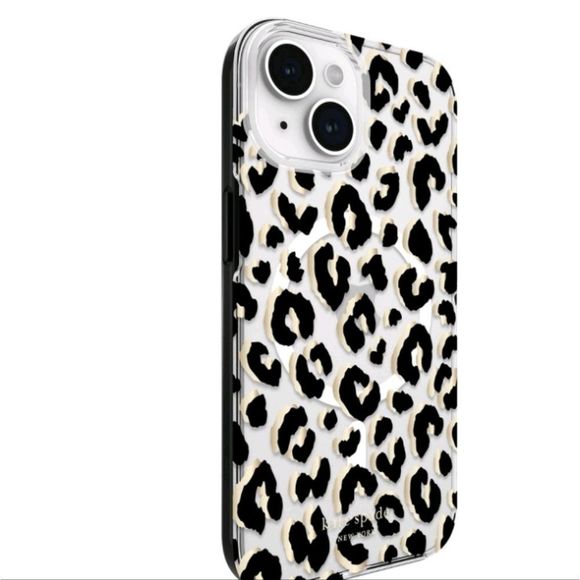 Kate Spade Apple IPhone Mag Safe Case- City Leopord - Picture 5 of 8